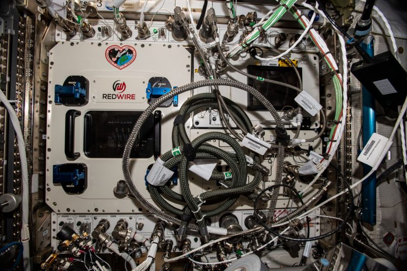Caption: Redwire's 3D BioFabrication Facility on the ISS. (Credit: NASA)