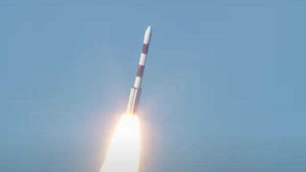 ESA's Proba-3 precision formation-flying mission successfully launches  from India on December 5. Credit: IRSO