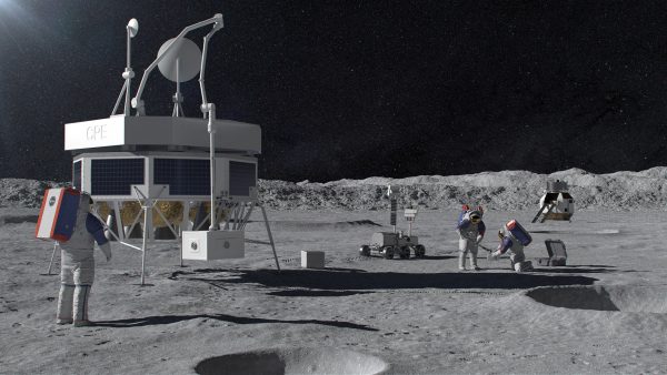 ESA-MANUS V2 Lunar scene fx